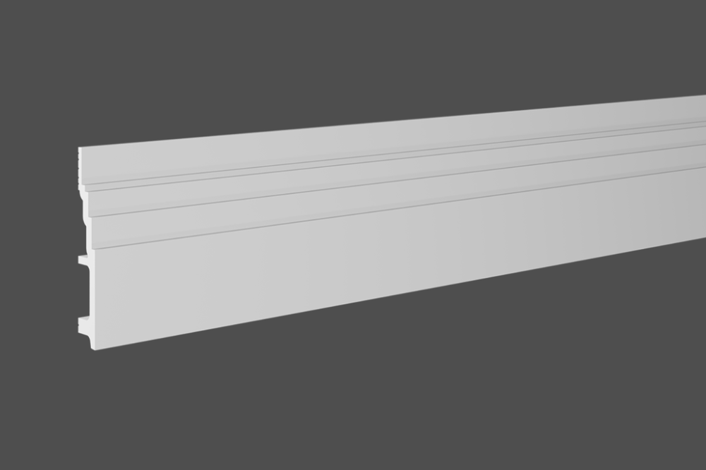 Плинтус полиуретановый Европласт 6.53.802 2000х160х25 мм